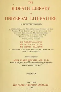 The Ridpath library of universal literature