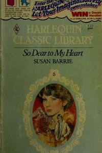 Cover of So Dear to My Heart by Susan Barrie