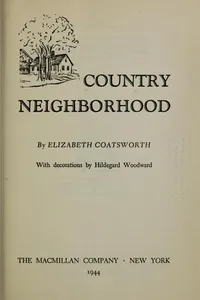 Country neighborhood