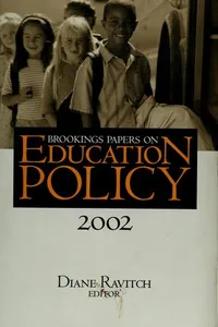 Brookings papers on education policy, 2002