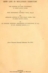 Army life in Wisconsin Territory