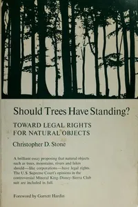 Should trees have standing?