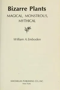 Cover of Bizarre Plants