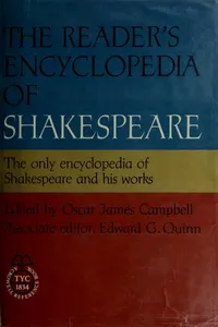 The reader's encyclopedia of Shakespeare