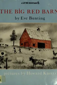 Cover of The big red barn by Eve Bunting