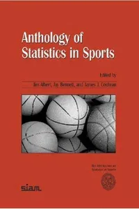 Capa de Anthology of statistics in sports