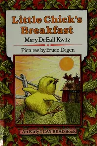 Little chick's breakfast