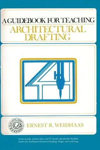 A guidebook for teaching architectural drafting