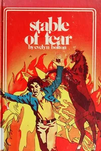 Cover of Stable of fear by Eve Bunting