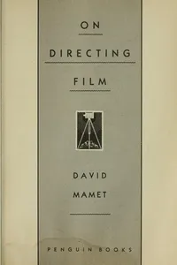 On directing film