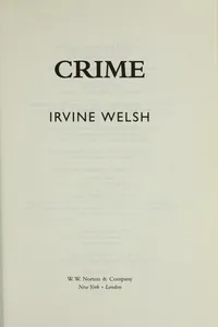Cover of Crime