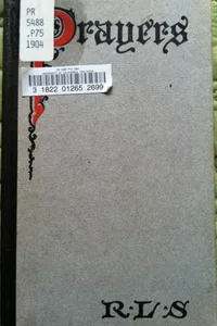 Prayers written at Vailima