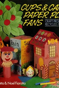Cups and cans and paper plate fans
