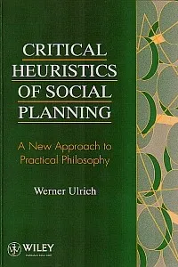 Critical Heuristics of Social Planning