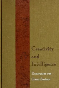 Creativity and intelligence