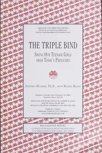 Cover of The triple bind