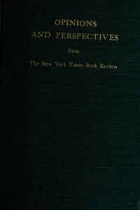 Opinions and perspectives from the New York times book review