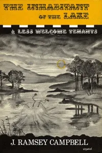 Capa de The inhabitant of the lake and less welcome tenants por Ramsey Campbell