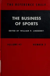 Capa de The business of sports