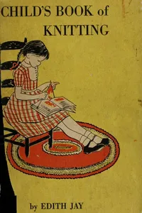 Child's book of knitting