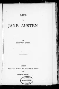 Life of Jane Austen