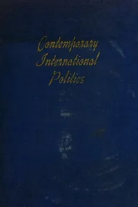 Contemporary international politics