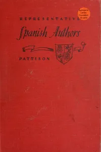 Representative Spanish authors