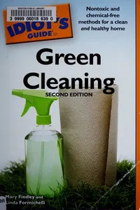 The complete idiot's guide to green cleaning