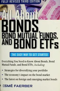 Cover of All about bonds, bond mutual funds, and bond exchange traded funds