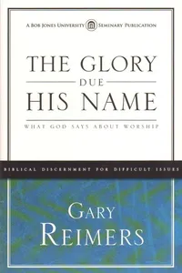Cover of The glory due His name