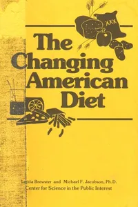 The changing American diet