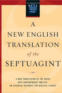 A new English translation of the Septuagint