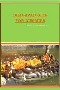 Capa de Bhagavad Gita for Dummies por vishnuvarthanan Moorthy