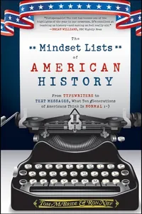 The Mindset lists of American history