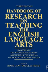 Cover of Handbook of research on teaching the English language arts