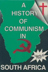 A history of communism in South Africa