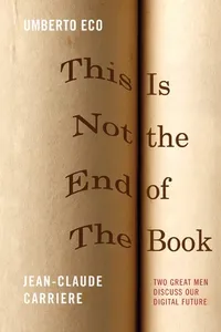 This Is Not the End of the book