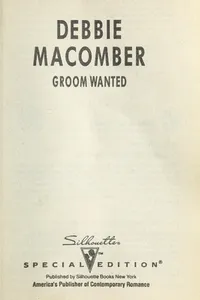 Groom Wanted (From This Day Forward #1)