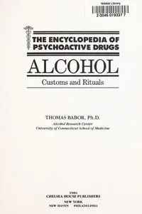 Alcohol, customs and rituals