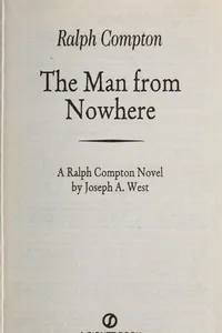 The man from nowhere