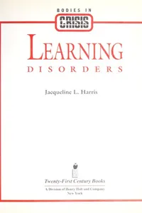 Learning disorders