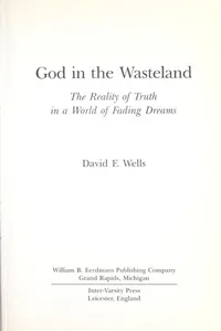 God in the wasteland