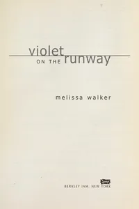 Violet on the runway