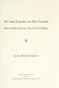 At the elbows of my elders