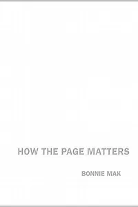 How the page matters