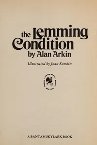 Cover of The lemming condition by Alan Arkin