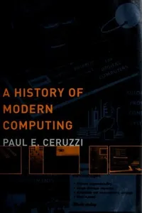 Cover of A history of modern computing