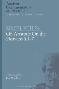 On Aristotle On The Heavens 317
