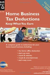 Cover of Home Business Tax Deductions