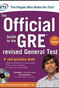 The Official Guide To The Gre Revised General Test